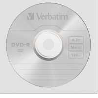 Verbatim DVD+R Single 4.7GB 